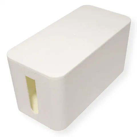 VALUE Kabel-Box, klein, weiß – Bild 1