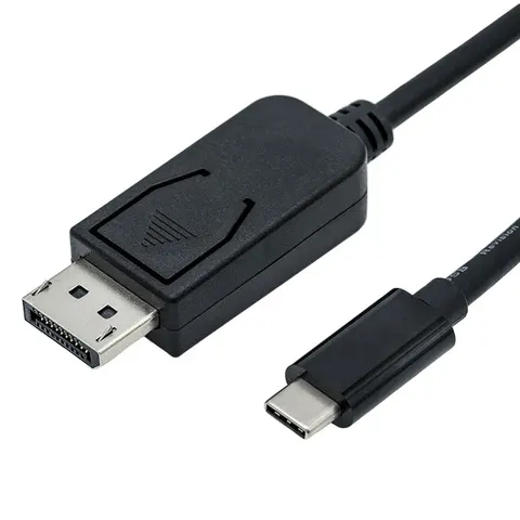 ROLINE USB type C - DisplayPort adapterkabel, v1.2, M/M, 2 m – afbeelding 1