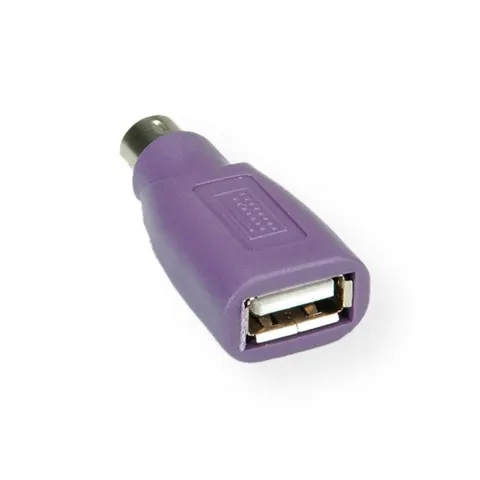 VALUE PS/2 - USB Tastatur-Adapter, violett – Bild 1