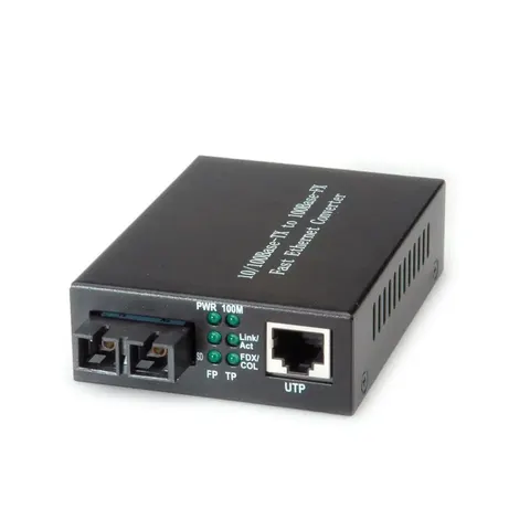 VALUE Fast Ethernet Converter, RJ45 - SC – afbeelding 1