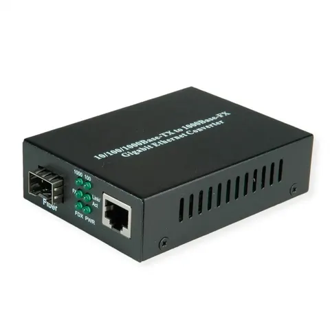 VALUE Gigabit Ethernet Converter, RJ-45 - SFP – afbeelding 1