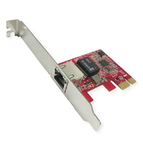 ROLINE 2.5 Gigabit Ethernet Low Profile PCIe-adapter – afbeelding 1