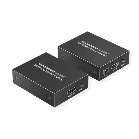 VALUE KVM-Extender via Cat.6/6A, HDMI 4K30, max. 40m – afbeelding 1
