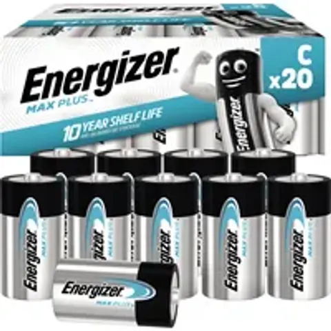 Batterij Energizer Max Plus 20xC alkaline – afbeelding 1