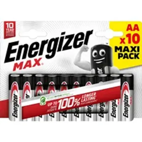 Energizer Max – AA – 10 stuks – afbeelding 1