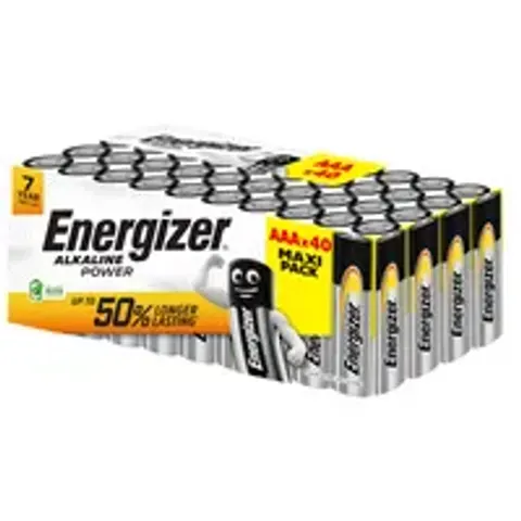 Energizer® Batterie Alkaline Power AAA/Micro 40 St./Pack. – Bild 1