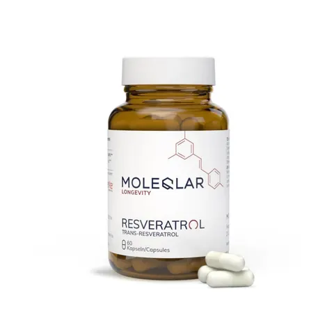 MOLEQLAR RESVERATROL 60 St Kapseln – Bild 1