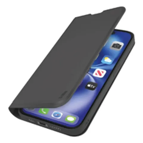 sbs mobile Flip cover Apple iPhone 16e Zwart – afbeelding 1