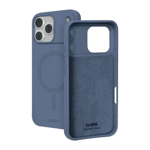 sbs mobile Instinct Mag Backcover Apple iPhone 18 Pro, iPhone 17 Pro Blauw – afbeelding 1