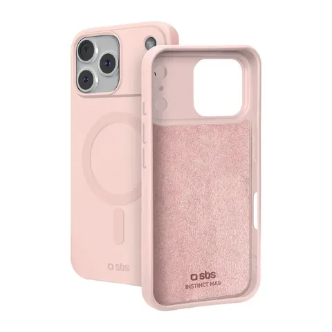 sbs mobile Instinct Mag Backcover Apple iPhone 18 Pro, iPhone 17 Pro Roze – afbeelding 1