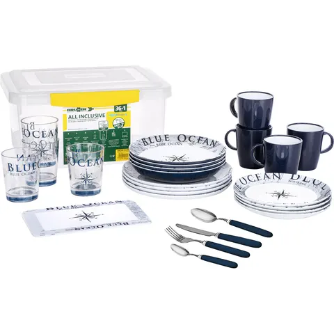 Brunner Geschirr BLUE OCEAN (Box) – Bild 1