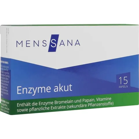 Enzyme akut MensSana Kapseln – Bild 1