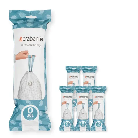 Brabantia Müllbeutel Code O - 30 Liter (120 Stück) – Bild 1