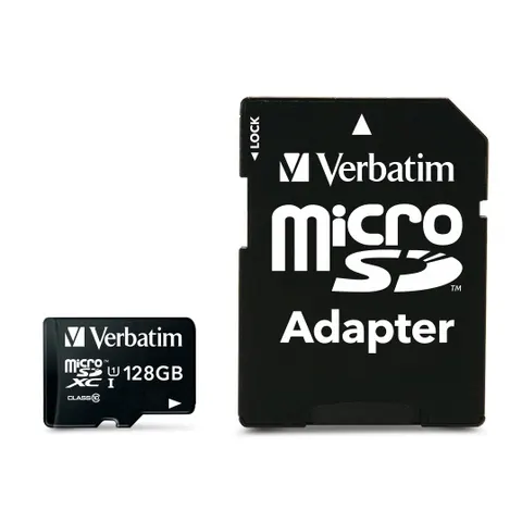VERBATIM 44085 - MicroSDXC memory card 128GB, Verbatim, Class 10 – image 1