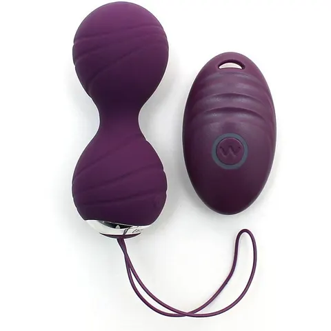 Rimba Cannes vibrating balls Violet – image 1