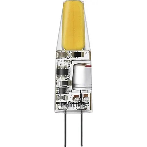 Philips LED-Leuchtmittel G4 Stiftsockel 1,7W klar 2.700K 12V – Transparent – Bild 1