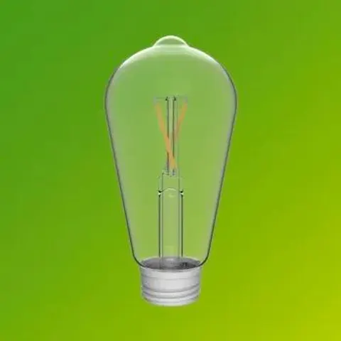 Philips Ersatz-Leuchtmittel 2,4W 27V ST64 für Solarleuchten – Bild 1