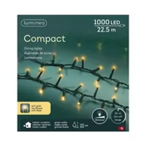 LUMINEO Lichterkette Compact 22,5 m – Bild 1