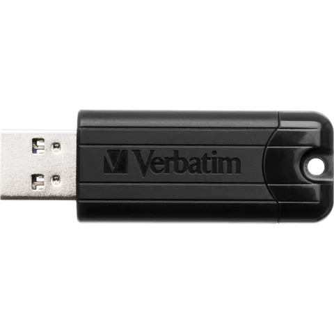Verbatim PinStripe 128 GB USB - Negro – imagen 1