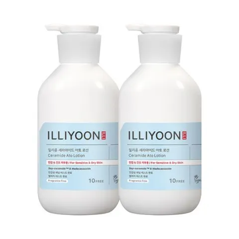 ILLIYOON - Céramide Ato Lotion Double Coffret - 600ml + 600ml – image 1
