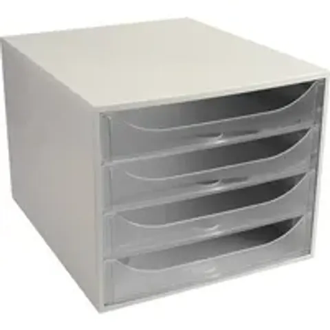Exacompta Schubladenbox ECOBOX Office 4 Schubladen – 228323D – Bild 1