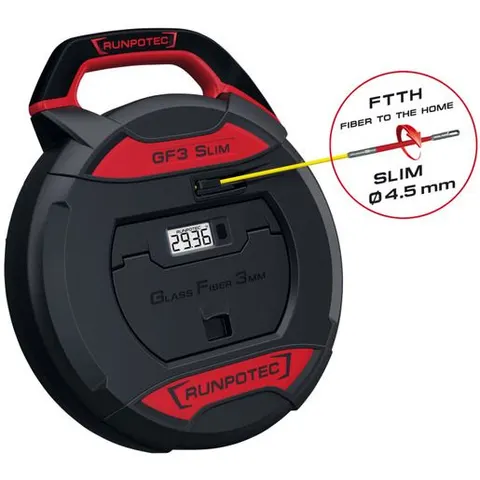 RUNPO GF3 SLIM met lengtemeter 30m – afbeelding 1