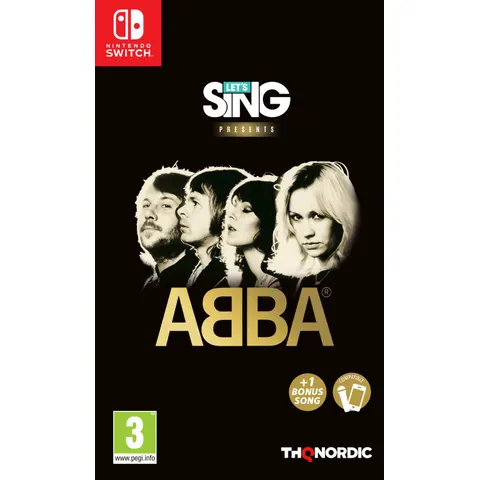 Let's Sing ABBA - Solus - 32 ABBA Nummers - Nintendo Switch – afbeelding 1