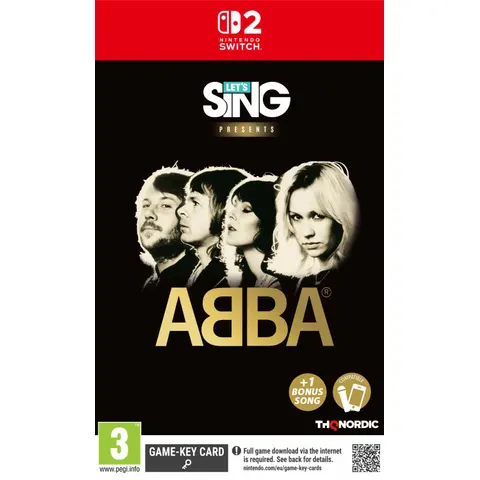 Let's Sing ABBA - Solus - 32 ABBA Nummers - Nintendo Switch 2 – afbeelding 1