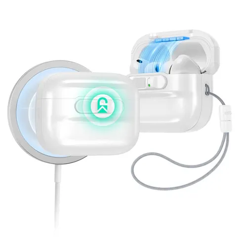 AirPods Pro 3 Pulse FlickLock Magnetic Case - White - White – image 1