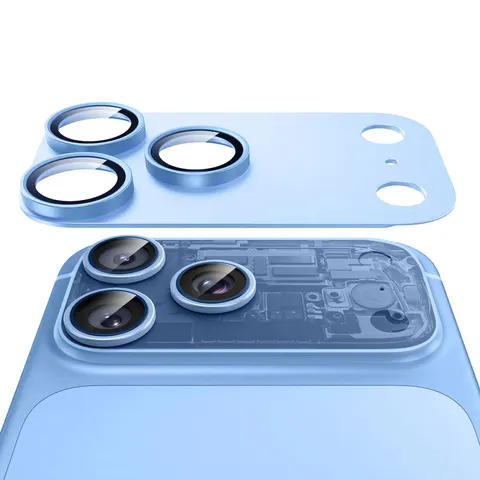 iPhone 18 Pro Max Armorite® Pro Camera Lens Protector (Full Coverage) - Misty Blue - Misty Blue – image 1