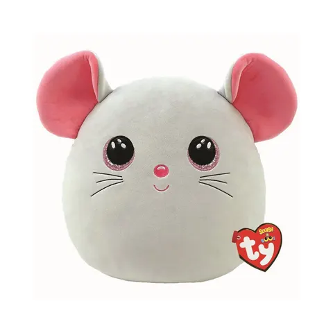 TY Squish a Boo Catnip Mouse 20 cm – afbeelding 1