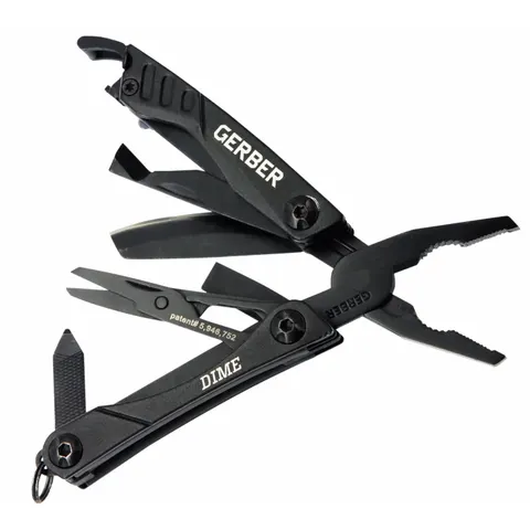 Gerber Multitool Dime Mini Black 12 funkcji – zdjęcie 1