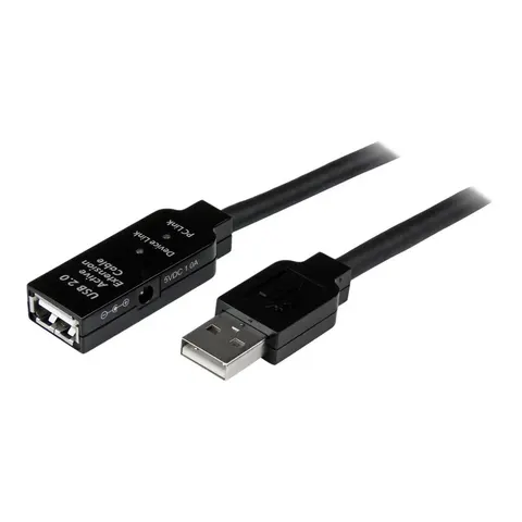 StarTech.com 20m USB 2,0 Actieve Verlengkabel - M/F – afbeelding 1