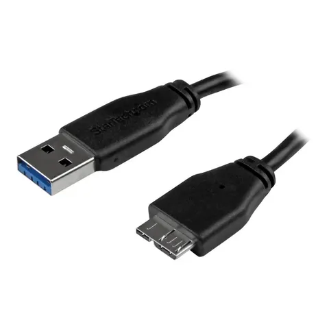 StarTech.com Dunne micro USB 3.0-kabel 15 cm – afbeelding 1
