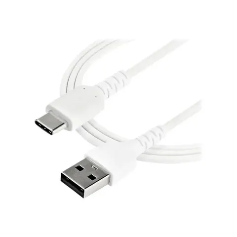 STARTECH 1m USB 2.0 to USB-C Cable – Weiß – Bild 1