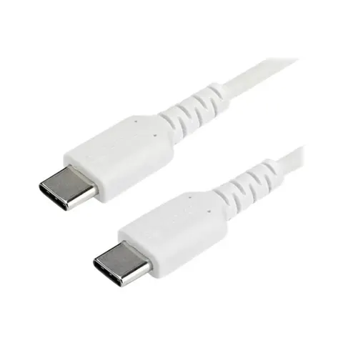 StarTech USB-C kabel - USB 2.0 - TB3 compatible - 2 meter - Wit – afbeelding 1