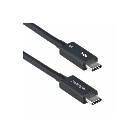 StarTech.com 3ft (1m) Thunderbolt 5 Cable, 80Gbps/120Gbps, Certified - Thunderbolt-Kabel - Thunderbolt 5 (M) – Bild 1