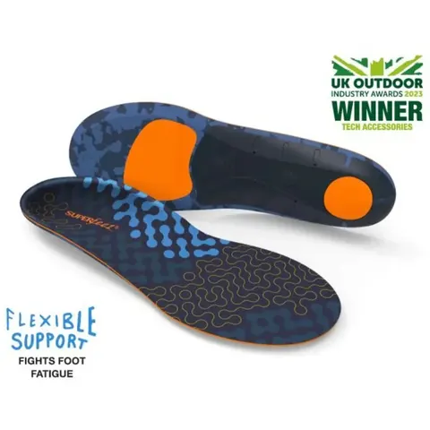 Superfeet Active Inlegzolen Unisex - Medium Arch - Maat 42-44 – afbeelding 1