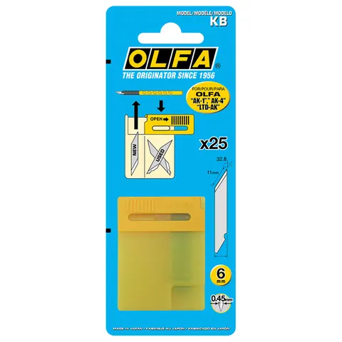 Olfa art-knive KB reserve mesjes – afbeelding 1