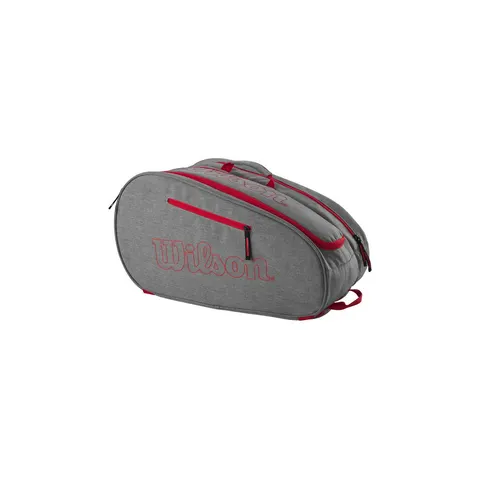 Wilson Team Padel Bag Grijs/Rood – afbeelding 1