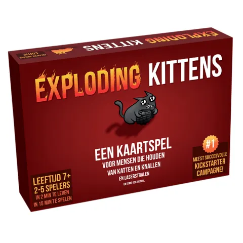 Kaartspel Exploding Kittens – afbeelding 1