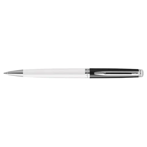 Balpen Waterman Hémisphère Colour Blocking black en white CT medium – afbeelding 1