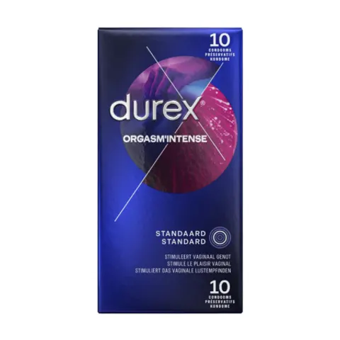 Durex Intense Orgasme Condooms - 10 stuks – afbeelding 1