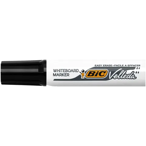 Whiteboardmarker bic 1781 schuin l zwart – afbeelding 1