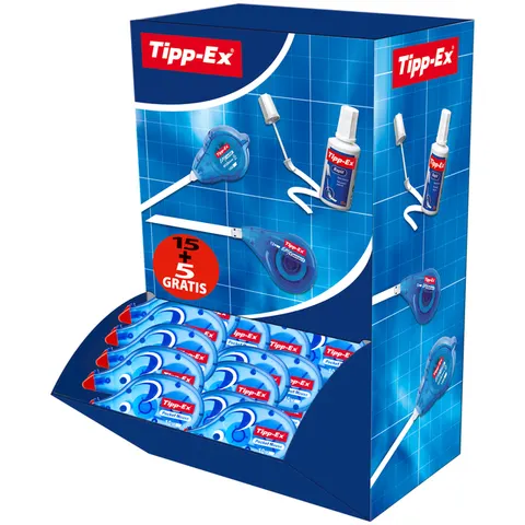 Correctieroller Tipp-ex 4.2mmx10m pocket mouse 15+5 gratis – afbeelding 1