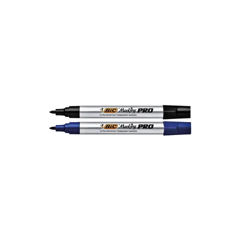 Viltstift Bic Pro rond medium zwart – afbeelding 1