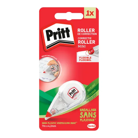 Correctieroller Pritt Mini Flex 4.2mmx7m op blister – afbeelding 1