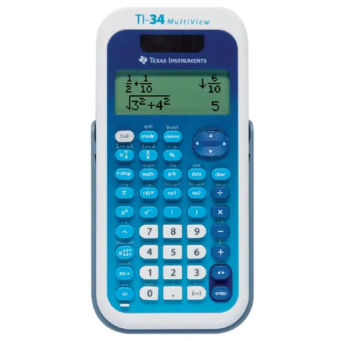 Rekenmachine TI-34 multiview – afbeelding 1