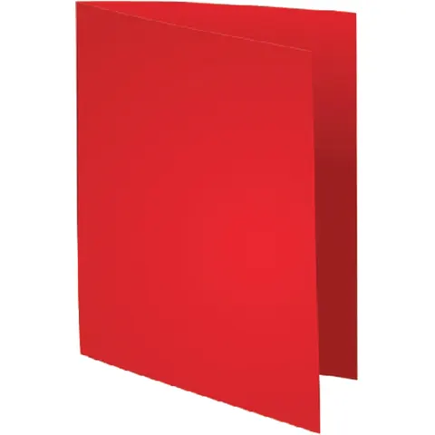 Vouwmap Exacompta Forever A4 170gr rood 100 stuks – afbeelding 1