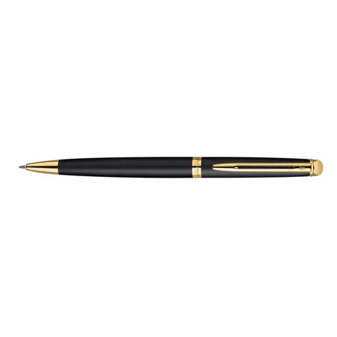 Balpen Waterman Hémisphère matt black GT medium – afbeelding 1